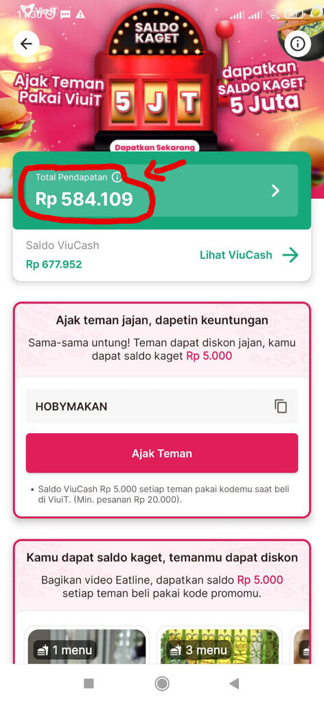 Ane Dah dapet 500.000 Seminggu , cobain gan Mumpung masih baru 2022