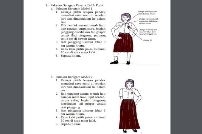 Kemdikbudristek Buat Aturan Baru Tentang Seragam Sekolah, Akankah Tuai Perdebatan? 