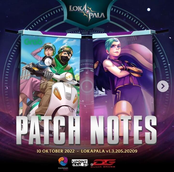 Lokapala update patch, migrasi server, dan event baru GrabxLokapala
