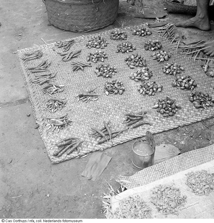 Pedagang Rempah Dan Aneka Sayuran