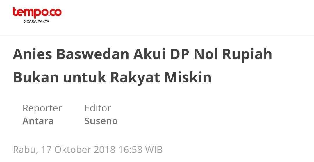 Demokrat: Janji Kampanye Jokowi Tak Terealisasi, Anies Terlunasi