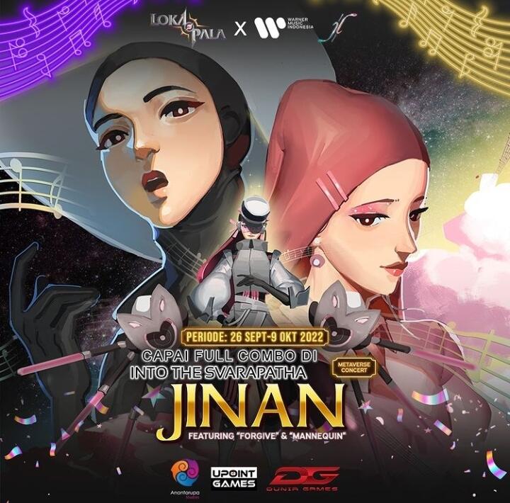 Lagu ingame Lokapala moba, event Svarapatha. "Forgive and Mannequen"
