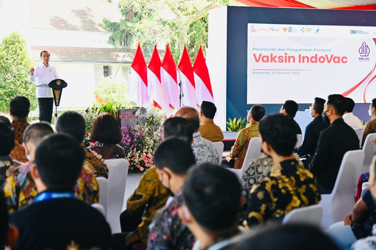 Jokowi Luncurkan Vaksin Covid-19 IndoVac, Bakal Digunakan Sebagai Booster