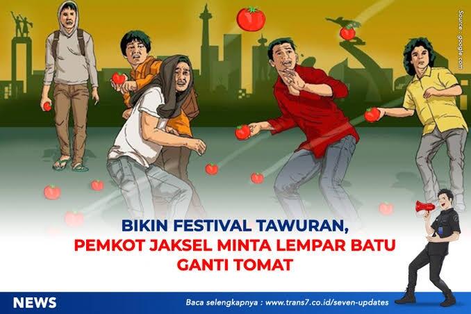 Pemkot Jaksel Usul Adakan Festival Tawuran Buat Cegah Bentrokan, Ide Brilian? 