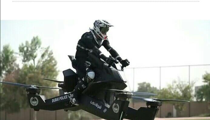 Motor Terbang Polisi Dubai
