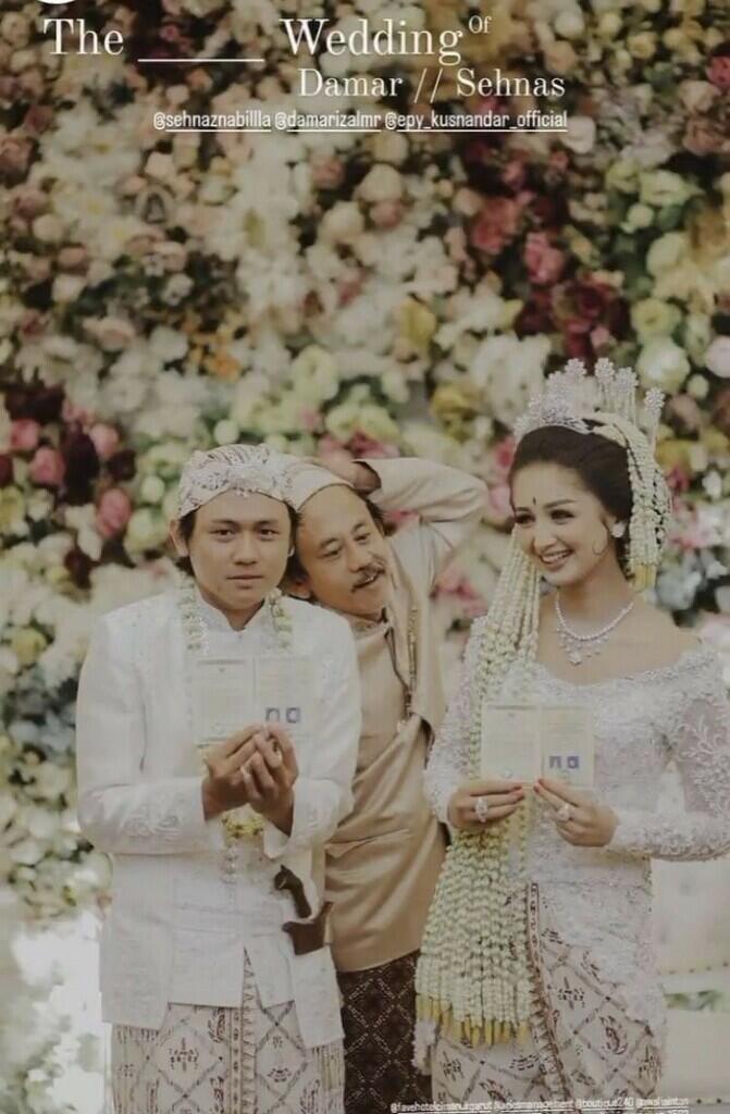 10 Momen Akad Nikah Damar 'Suparman Reborn,' Putra Epy Kusnandar