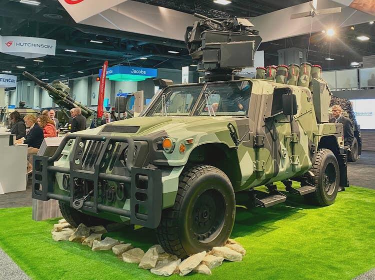 Humvee Saber Blade Edition - Tampil Sangar dengan Kemampun Meluncurkan Drone Kamikaze
