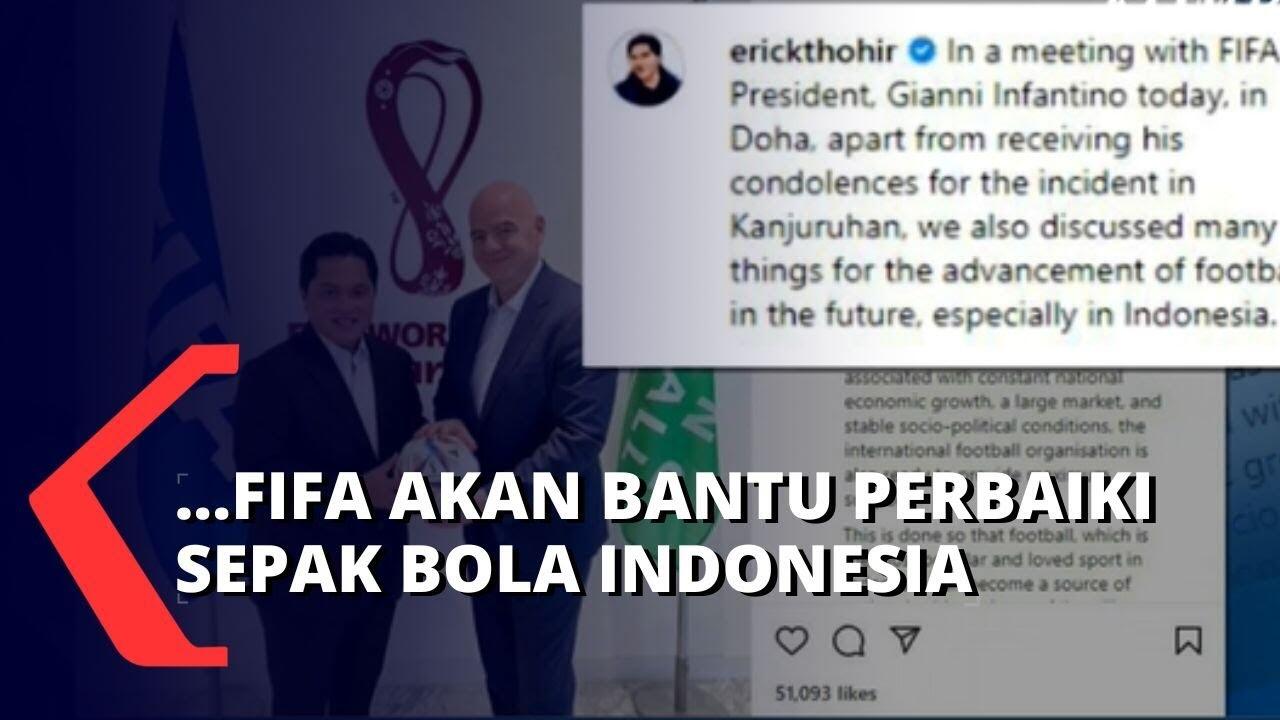 FIFA Akan Berkantor Di Indonesia, Imbas Tragedi Yang Menyayat Jiwa!