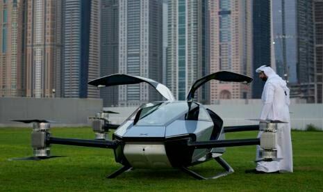 China Uji Coba Mobil Terbang di UEA