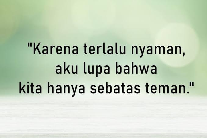 TERJEBAK RASA NYAMAN