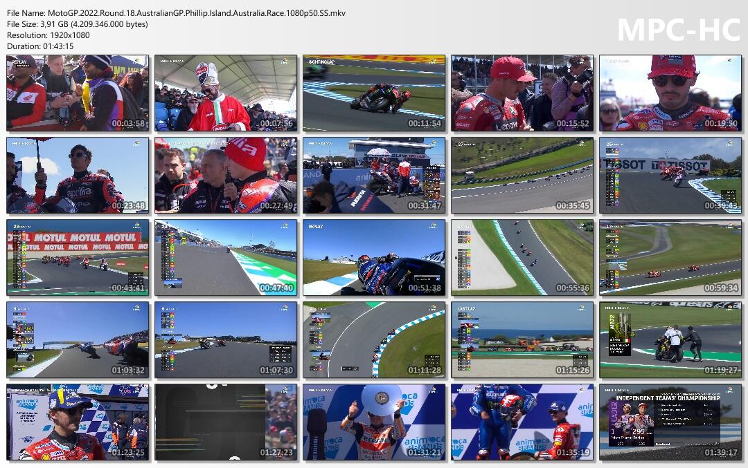 MotoGP Season 2022 &#91;Replay TV&#93;