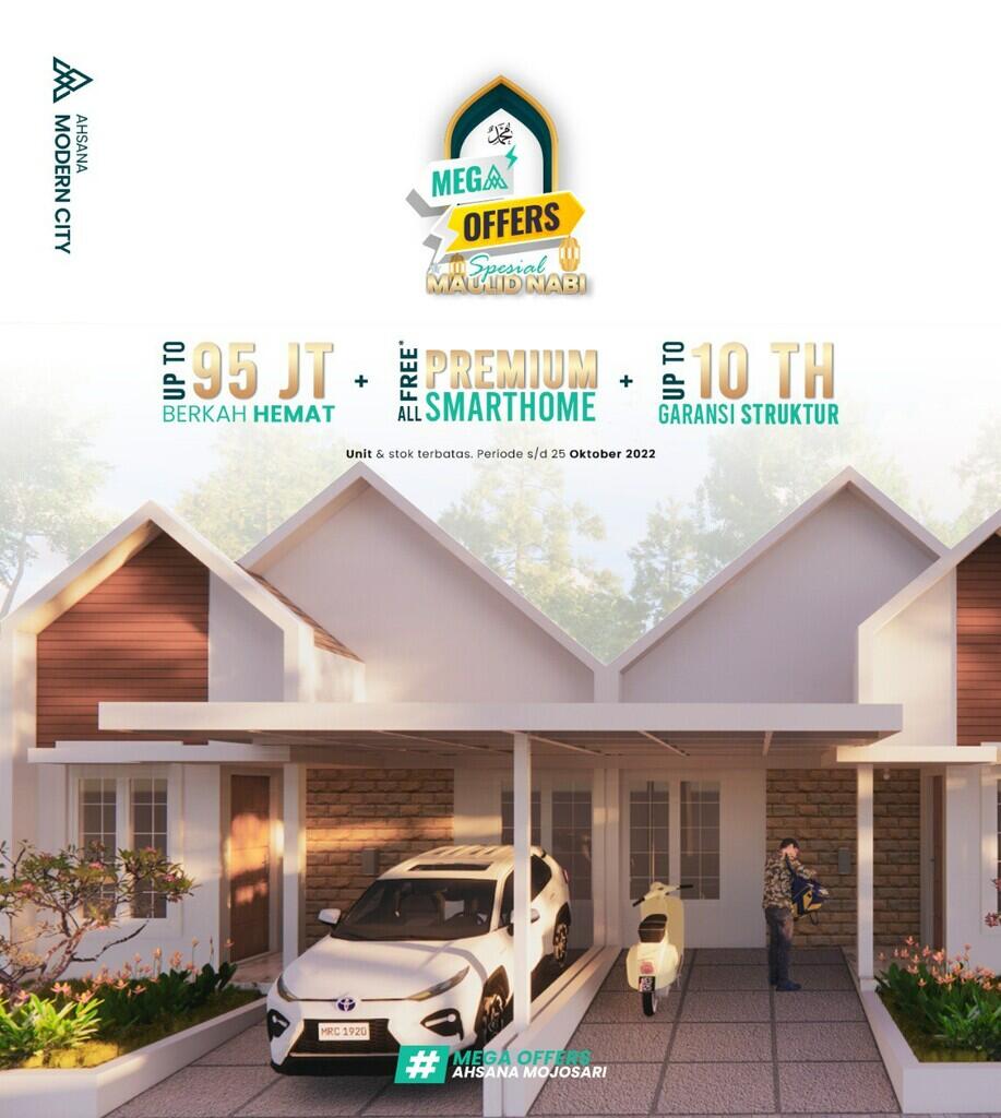 MEGA OFFER Perumahan Muslim Mojokerto Terbaik
