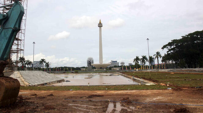 Tugu Sepeda Era Anies Sudah Dibuka, Nih Wujudnya!