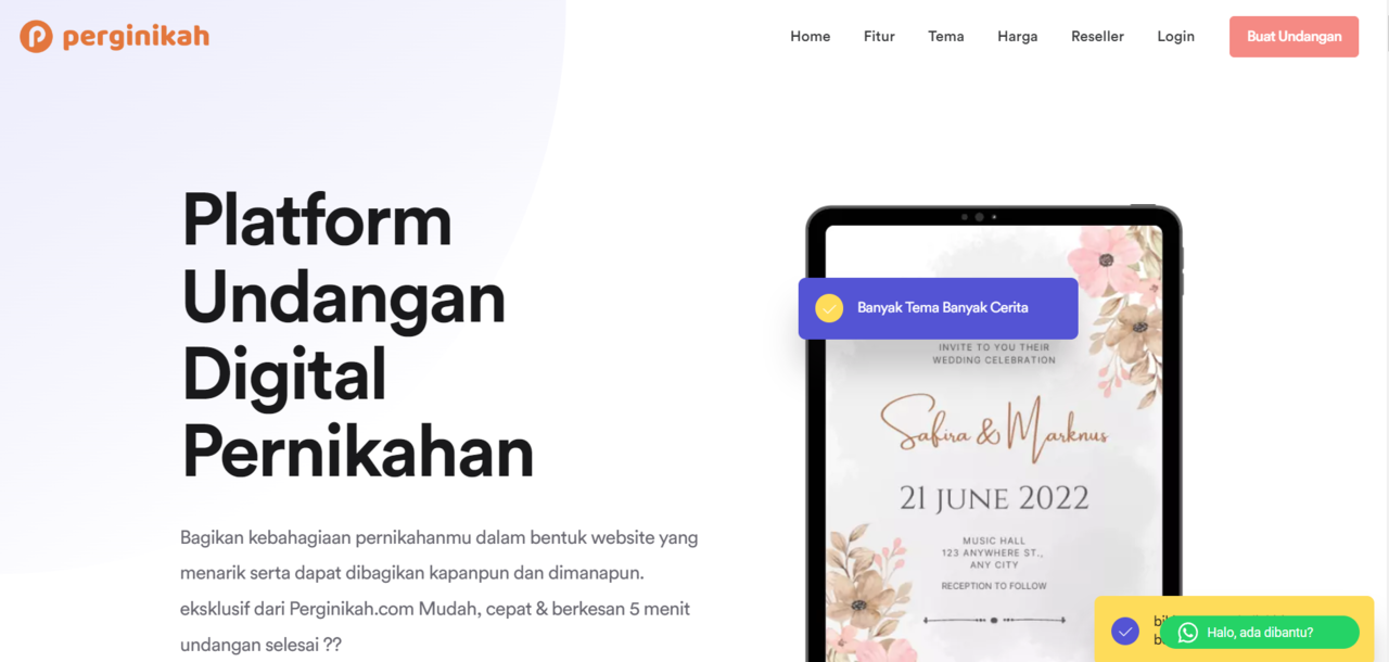 5 Situs website Membuat Undangan Pernikahan Gratis