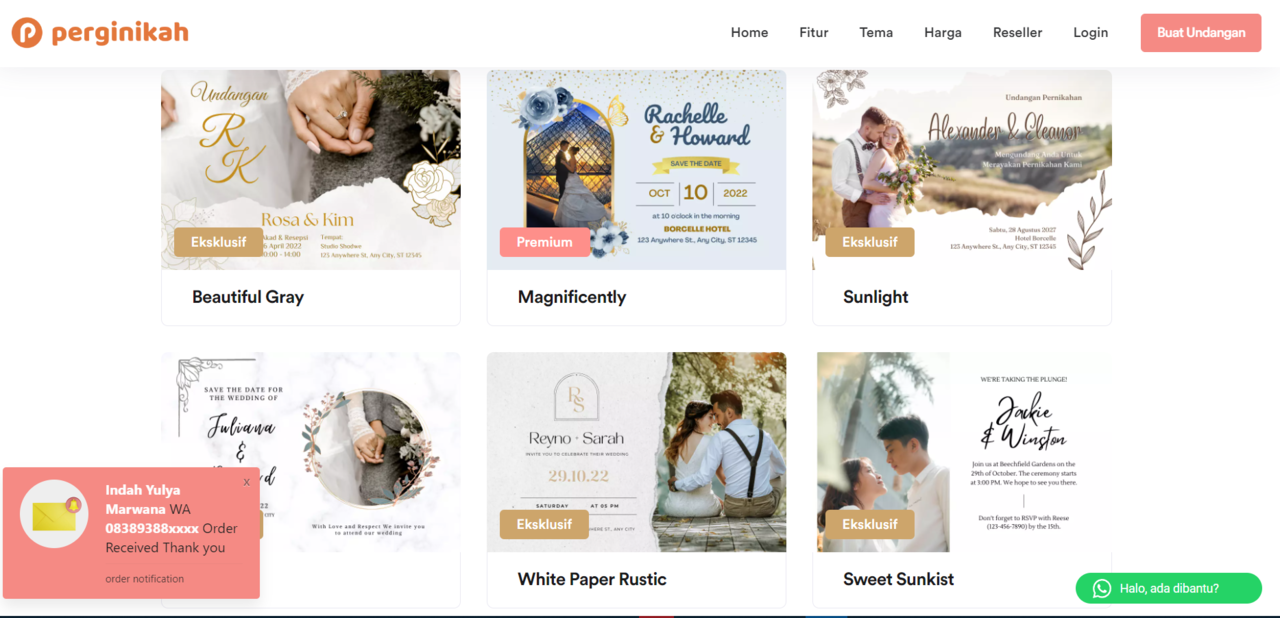 5 Situs website Membuat Undangan Pernikahan Gratis