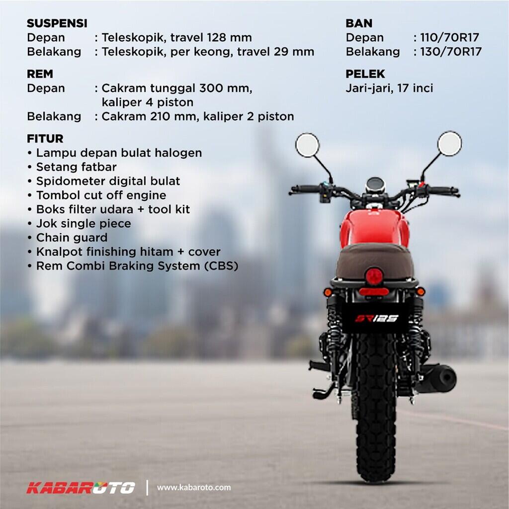 Keeway SR 125 Meluncur Di India, Motor Klasik Dengan Harga Murah