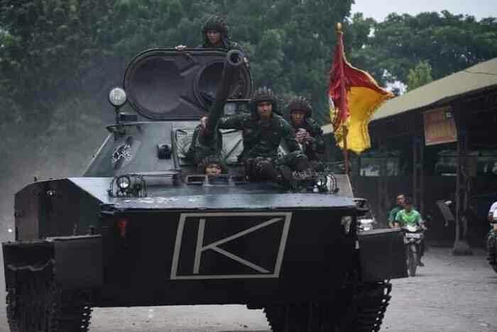 Bikin Penasaran, Ada Simbol Bergaya &quot;Rusia&quot; Di Ranpur Amfibi Korps Marinir TNI AL