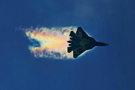 Untuk Pertama Kali, Penempur Stealth Sukhoi Su-57 Felon Tembak Jatuh Pesawat Tempur