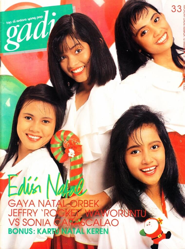 Bintang sampul majalah Gadis tahun 1989 - 33.