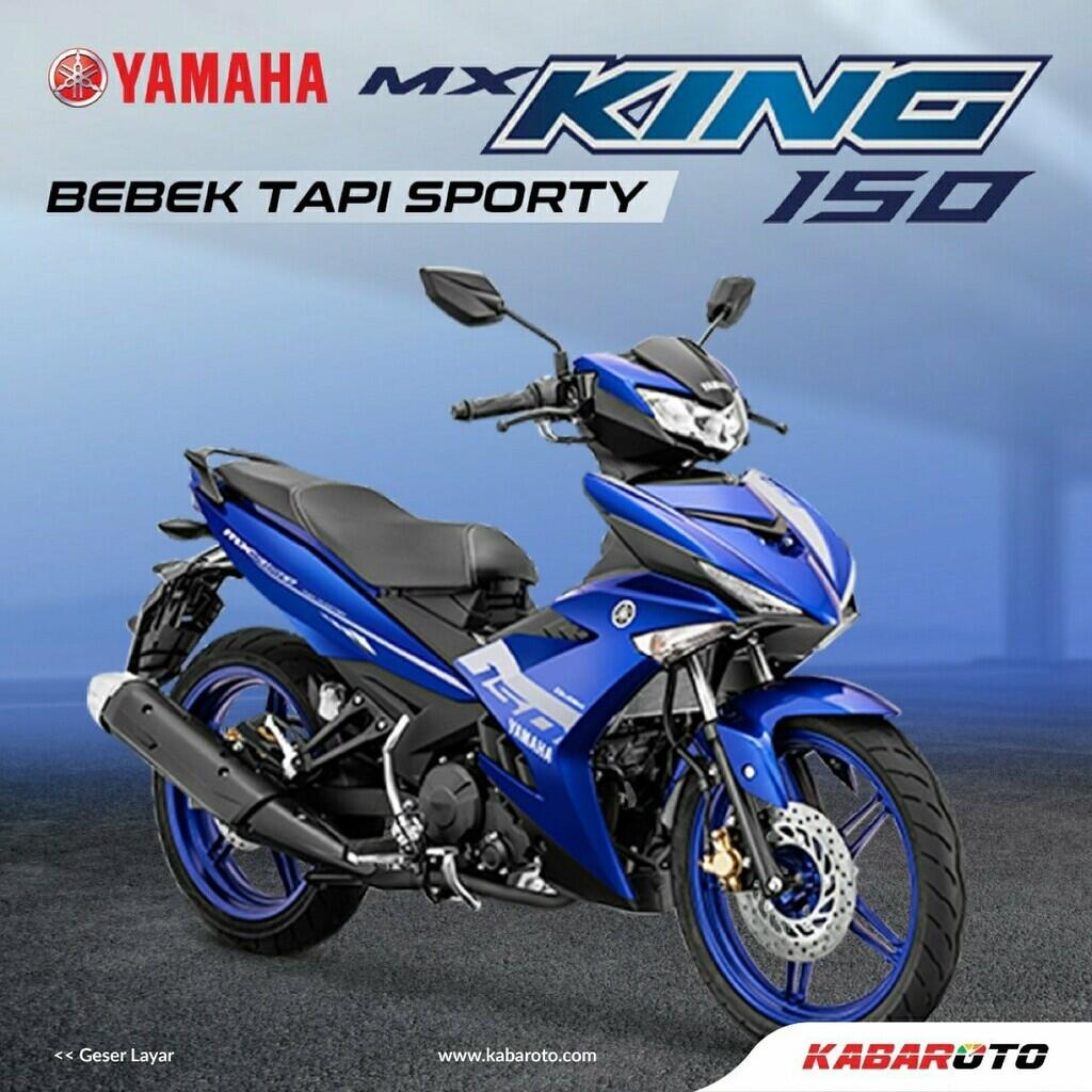 Masih Ada Peminat, Yamaha MX King 150 Hanya Tambah Warna Baru