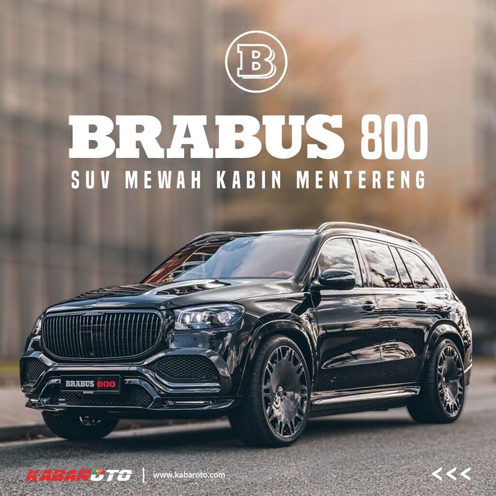 Kasta Tertinggi Inspirasi Modifikasi Mercedes-Benz Single Tuner Brabus 800