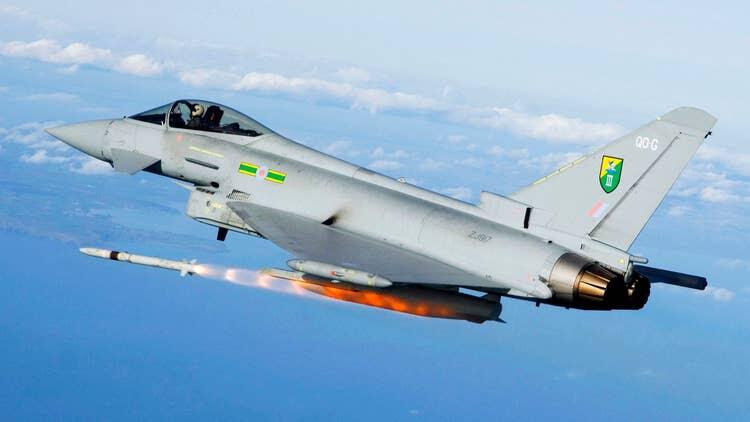 Typhoon dan F-35B Inggris Pesta Rudal, Tembakkan 53 Rudal Senilai Rp 185 Miliar