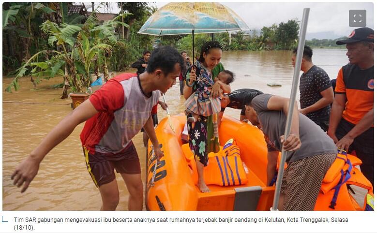 Kalau tambang emas itu sampai ada di Trenggalek, berarti sama dengan kita bunuh diri