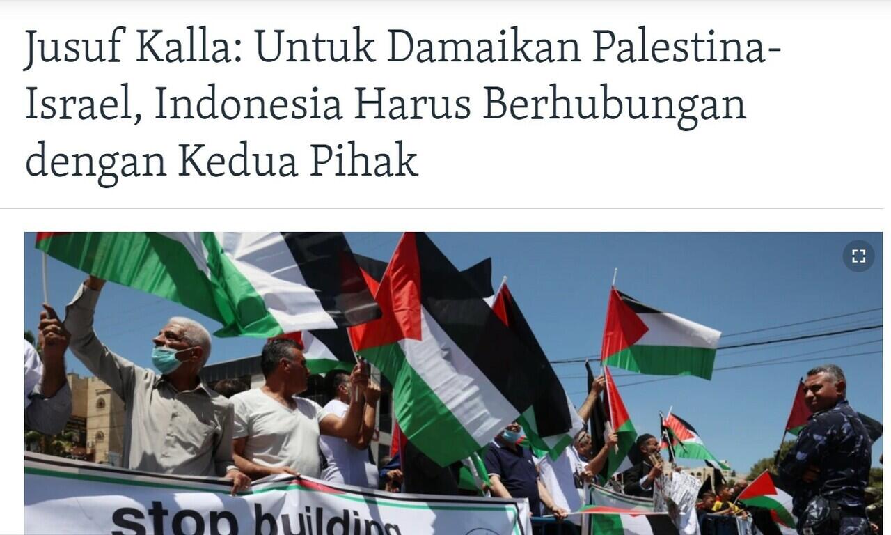 PM Palestina Sebut Indonesia Bukan Pihak Netral dalam Konflik dengan Israel