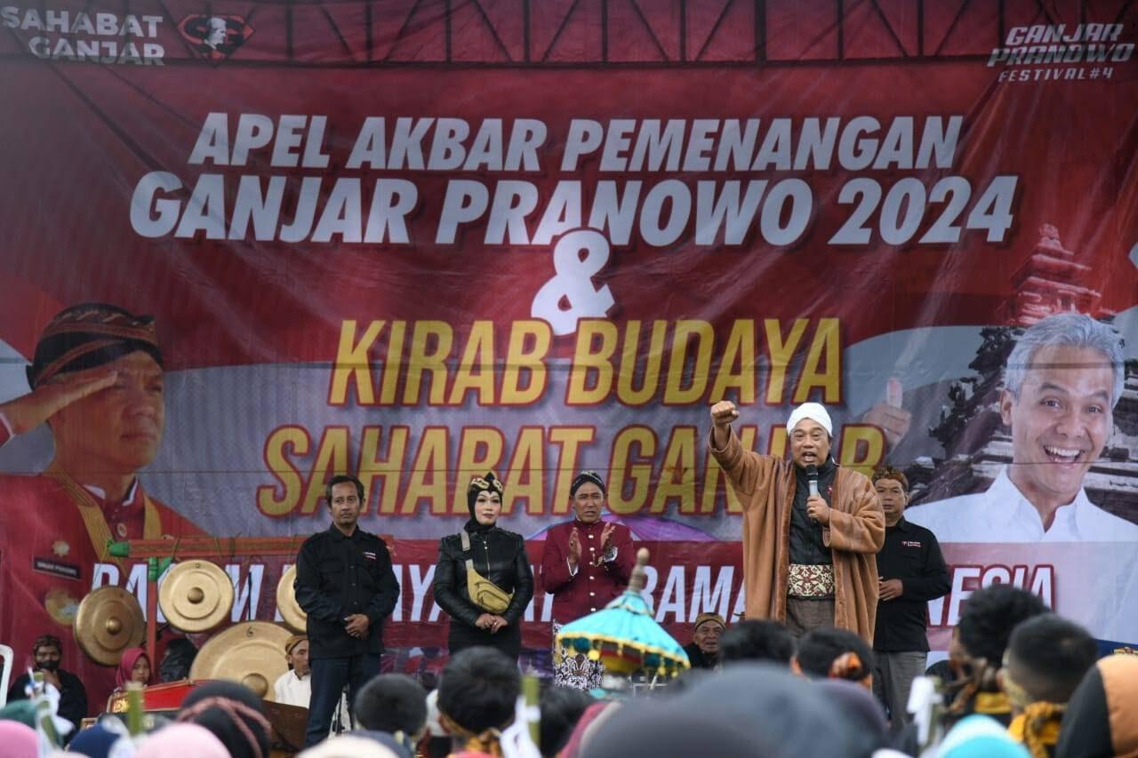 Dewan Pembina Sahabat Ganjar Pimpin Kirab Budaya di Dieng, Himpun Dukungan Warga