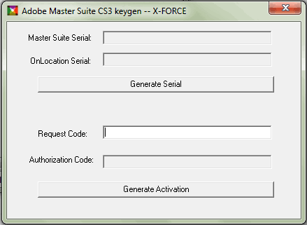 &#91;ASK&#93; Keygen Adobe CS3 Master Collections