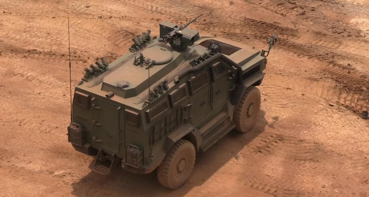 Indo Defence 2022 - Malaysia Tampilkan Kendaraan Taktis Tarantula HMAV 4x4