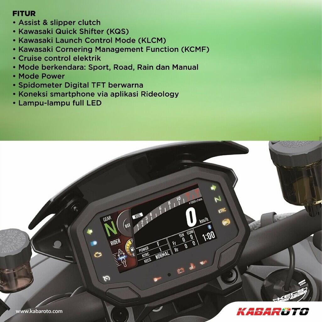 Kawasaki Z H2 Ada Warna Baru Lebih Segar