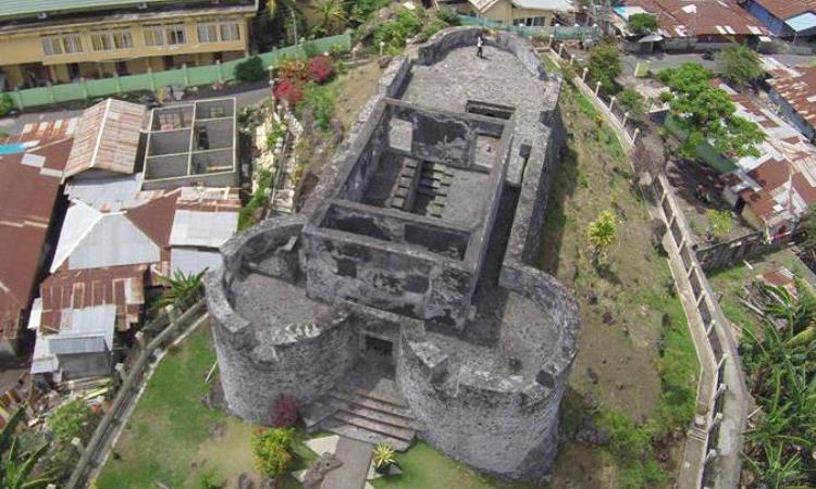 Di Balik Sejarah Tolukko, Benteng Dengan model Unik Dari Ternate
