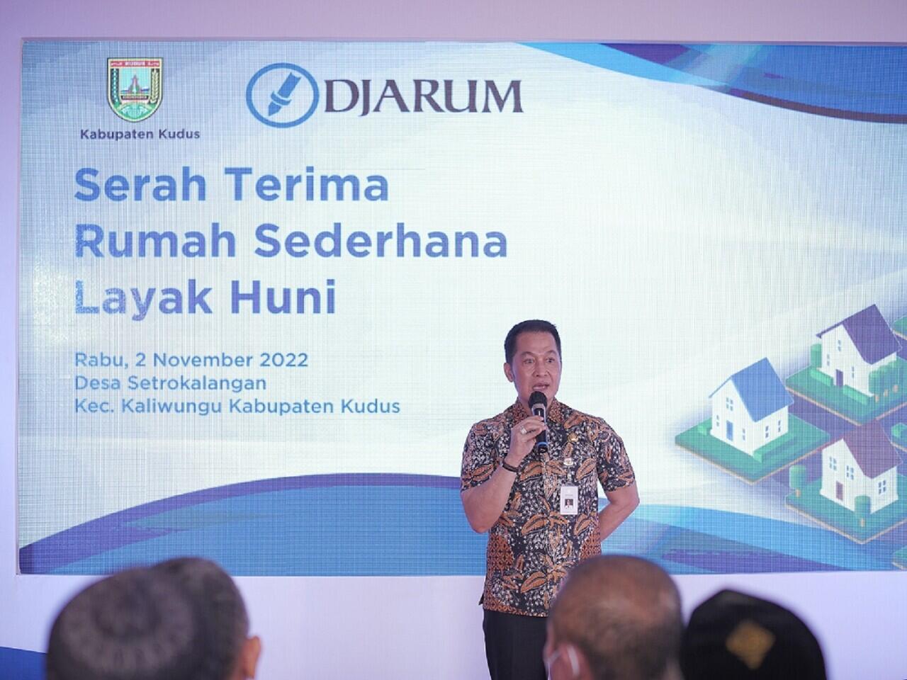 Kembali Jalankan Program RSLH, PT Djarum Bantu Renovasi 10 Rumah di Kabupaten Kudus
