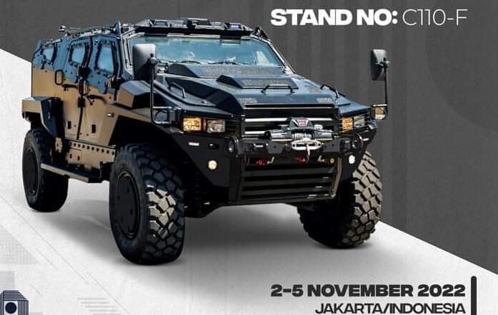 Indo Defence 2022 - NMS 4x4 Buatan Turki, Ditaksir Korps Brimob Polri