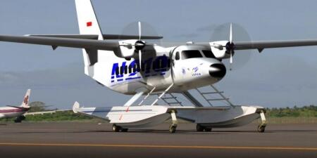 Indo Defence 2022 - PT DI Tampilkan Pesawat N219 Amphibi