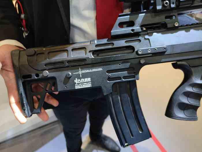 Indo Defence 2022 - IFAR 22, Senapan Serbu Bullpup Buatan Anak Batam