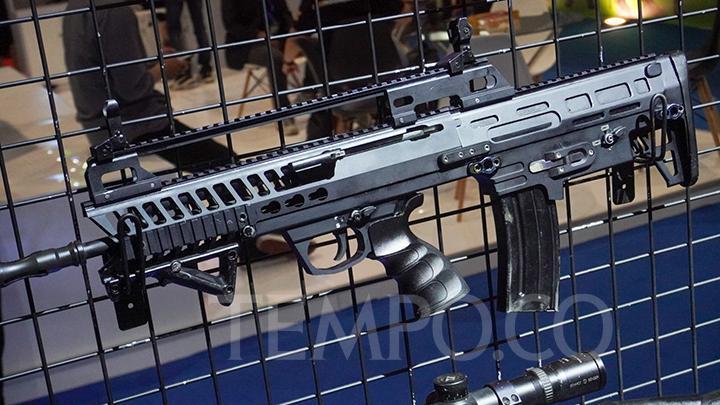 Indo Defence 2022 - IFAR 22, Senapan Serbu Bullpup Buatan Anak Batam