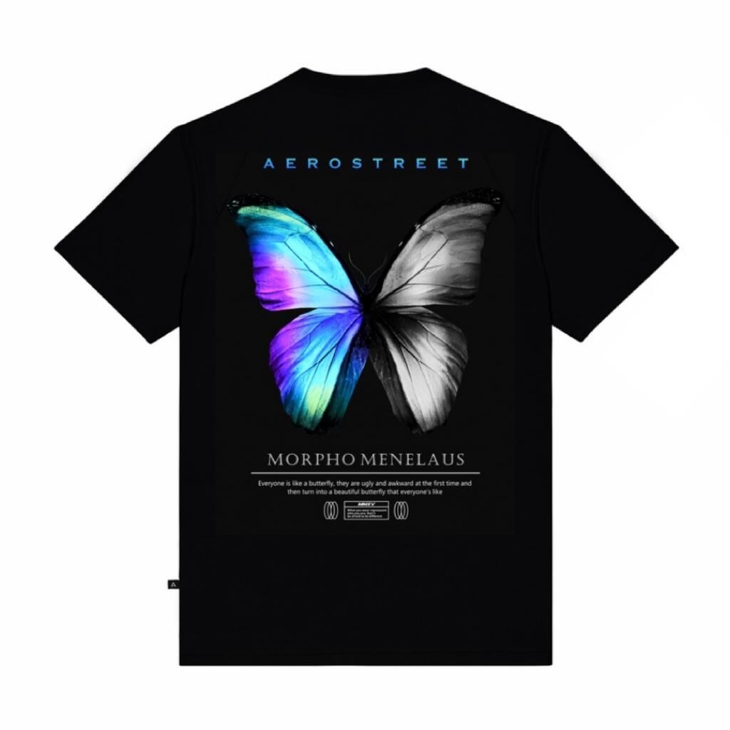 Keren Bro! 13 Rekomendasi T-shirt Lokal dengan Motif Butterfly