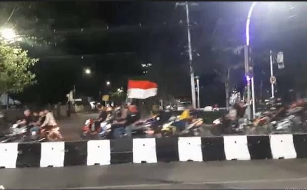 Konvoi Motor Ugal-ugalan di Mapolrestabes Makassar Dibubarkan, Belasan Kendaraan