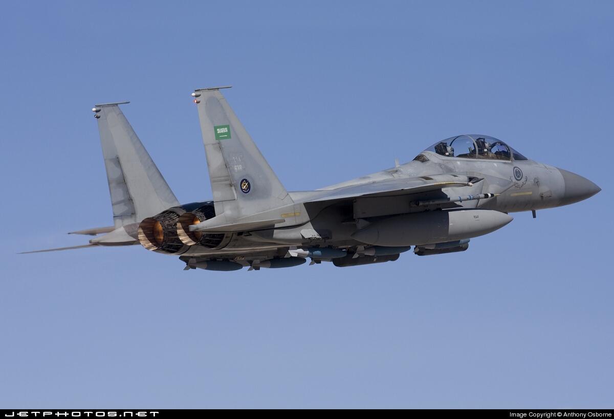 F-15S Milik Arab Saudi Jatuh Saat Melaksanakan Latihan Rutin, Kedua Pilot Selamat