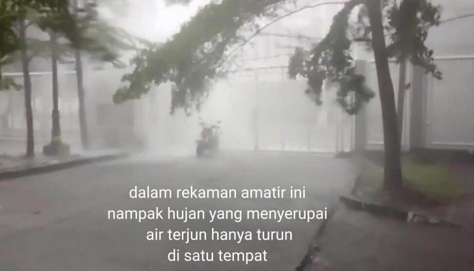 Muncul Air Terjun dari Langit di Bekasi, Ini Dia Sekilas Tentang Fenomena Microburst