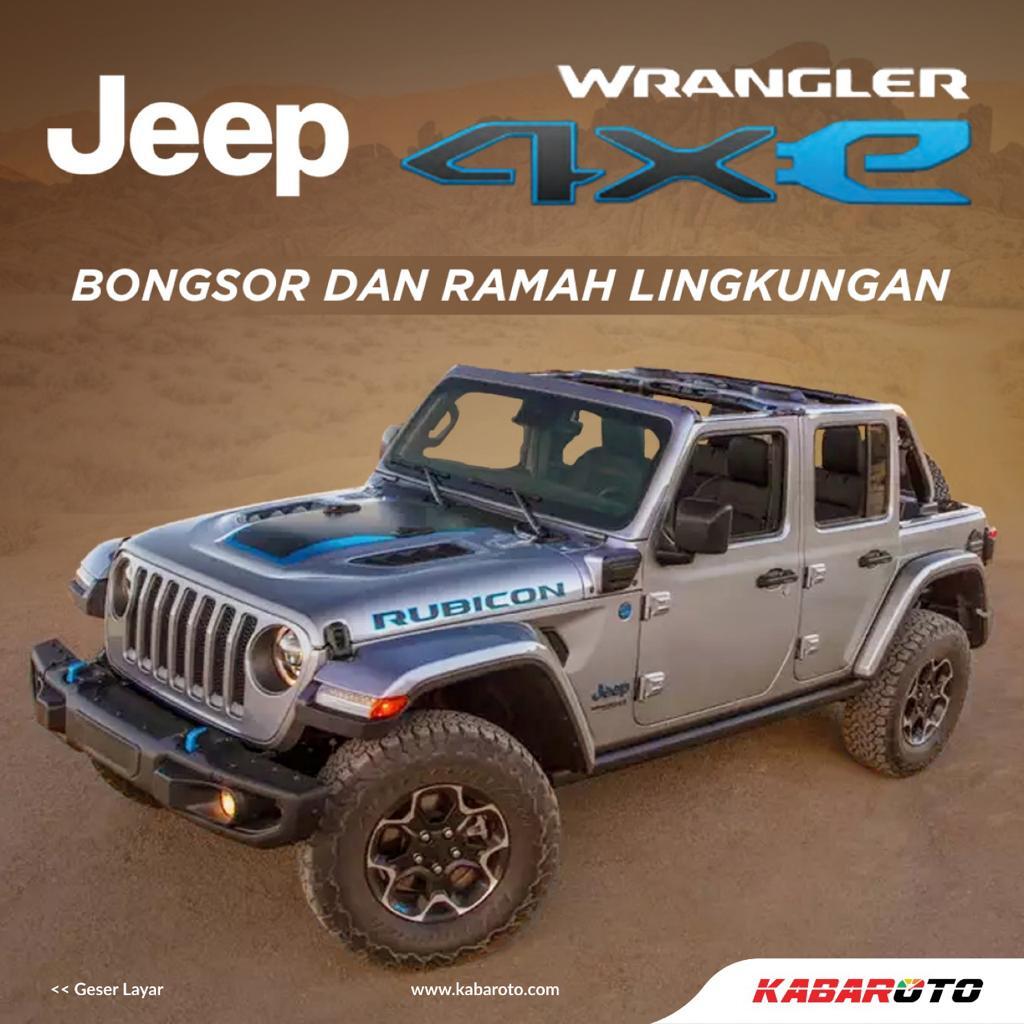 Jeep Wrangler 4xe Sudah Lepas Harga Resmi