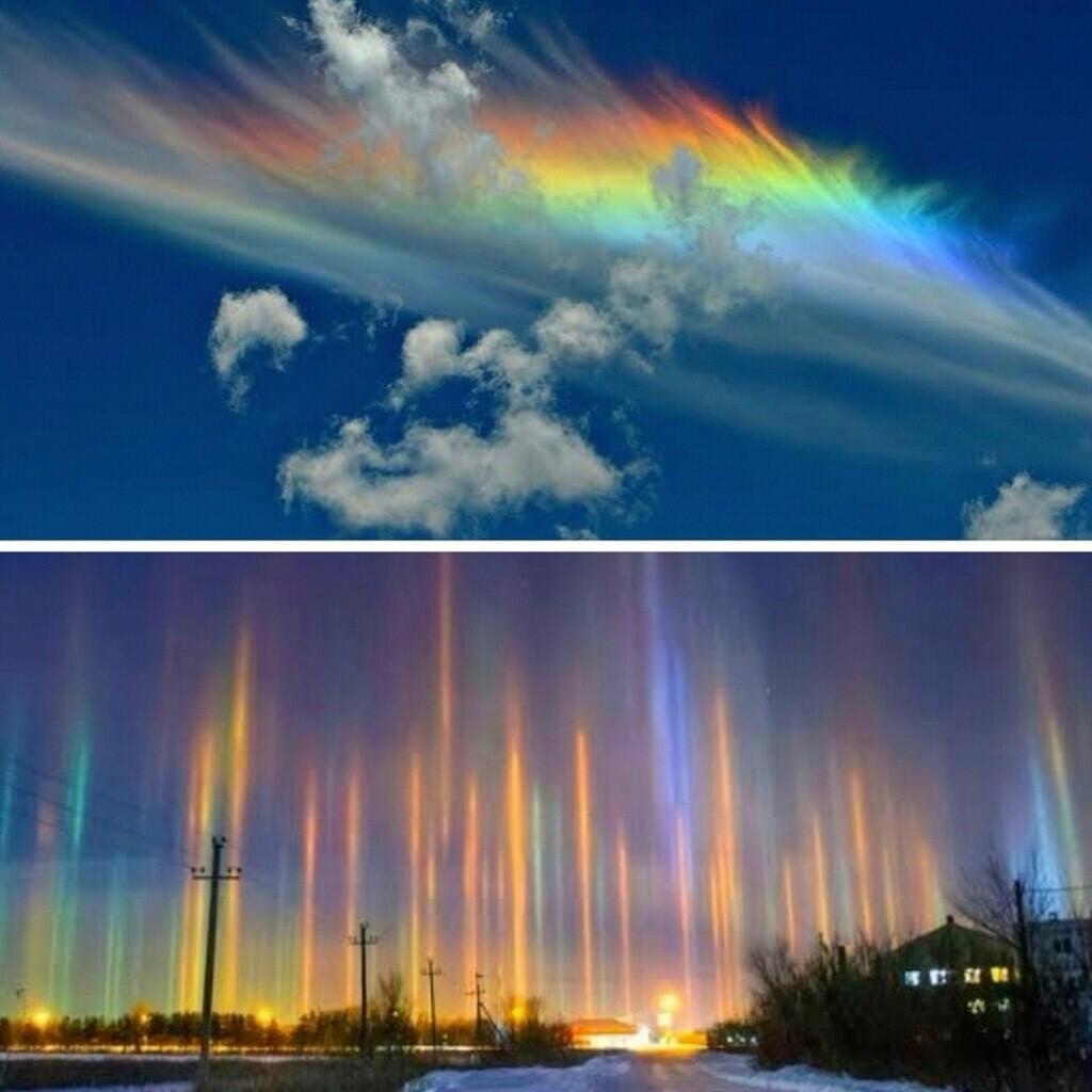 Mengenal Fenomena Fire Rainbow &amp; Light Pillar yang Akan Memanjakan Matamu