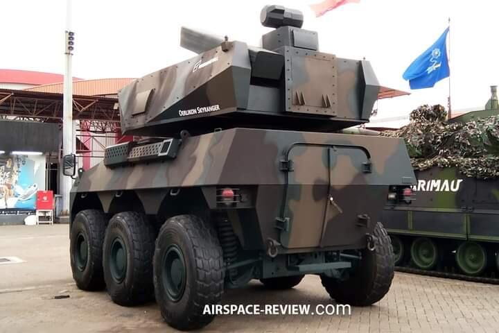 Indo Defence 2022: PT Pindad Perkenalkan Badak 6x6 SPAAG