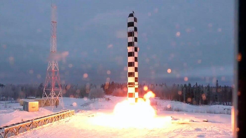 Tutup Tahun 2022, Rusia Akan Uji Coba Penembakan Rudal ICBM Satan 2
