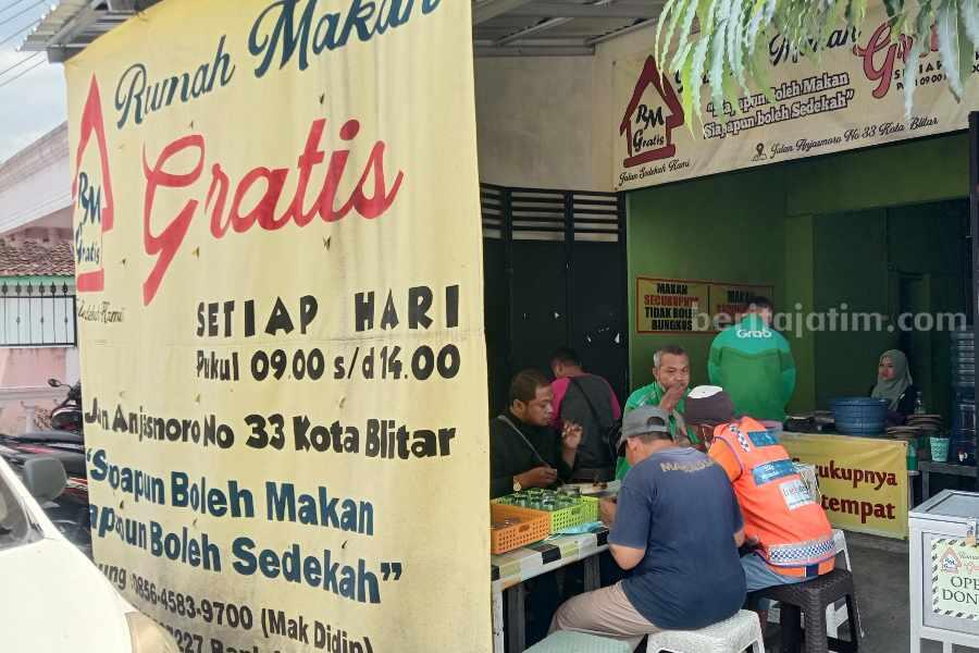 Warung Unik di Blitar, Tiap Hari Bisa Makan Sepuasnya Tanpa Perlu Bayar