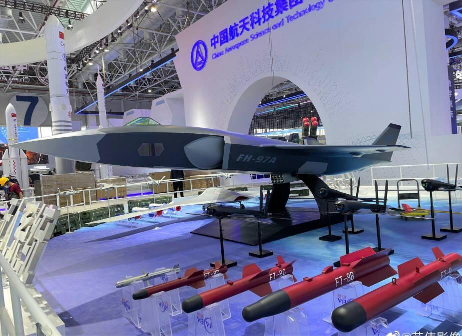 Zhuhai Airshow 2022: China Perkenalkan Drone Loyal Wingman FH-97A, Mirip MQ-28