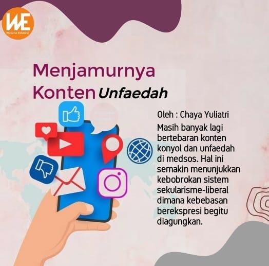 Hobi Buat Konten? Pilih Konten yang Berfaedah Ketimbang Unfaedah