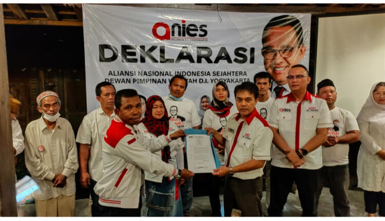 Eks Ketua PSI DIY Pimpin Relawan Anies